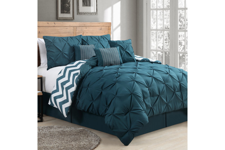 Teal bedding clearance sets queen